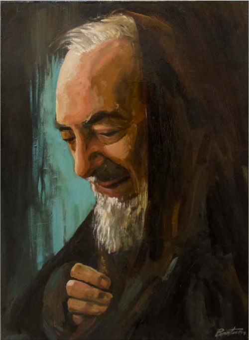 San Pío Óleo sobre tela, 92 x 73
