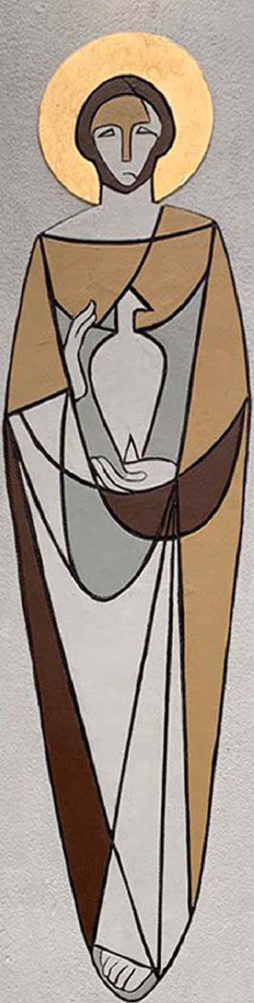 Fachada cuatro Evangelistas Parroquia de Corpus Christi, Barcelona